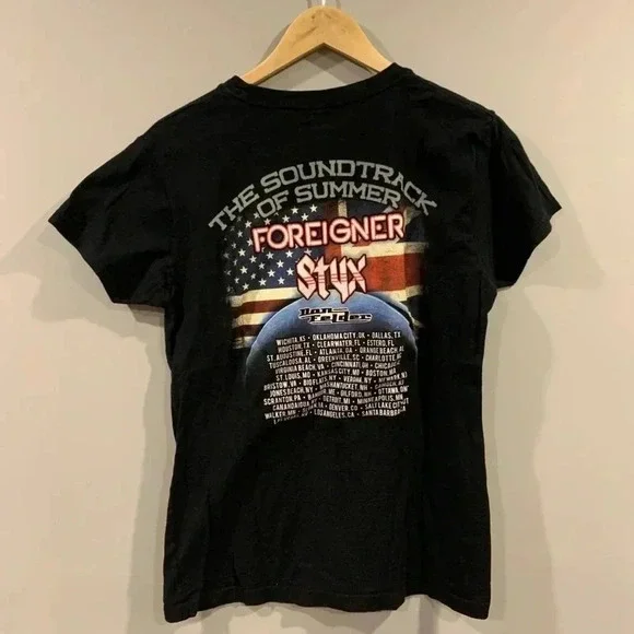 Foreigner STYX Don Felder 14’ Concert Tour  T-Shirt - Picture 2 of 7